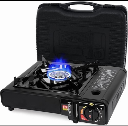 Portable single burner - portable, camping