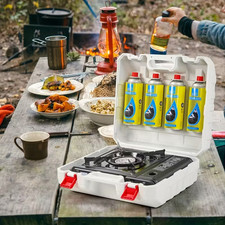 CAMPING GAS STOVE WITH GAS