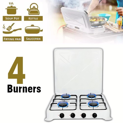 Portable gas stove burner - gas,