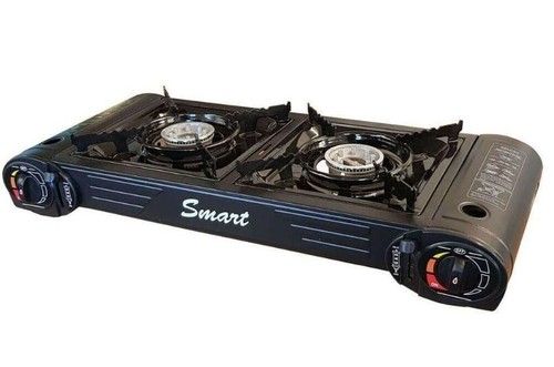 Camping double burner gas - camping,