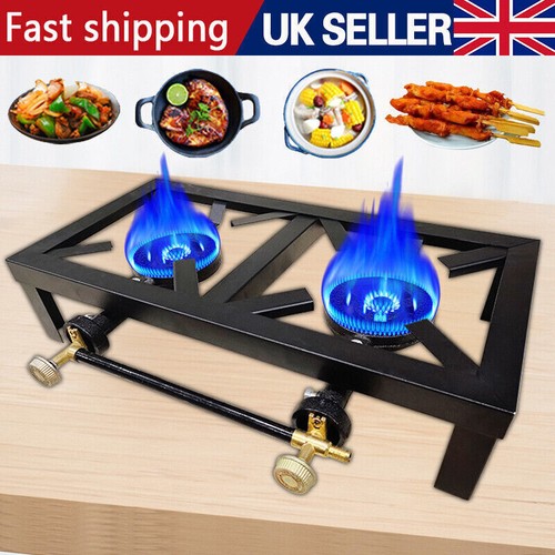 Camping stove double burner - stove,