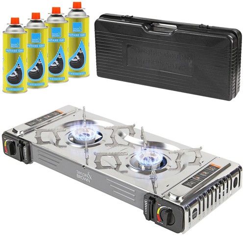 Portable butane double twin - double,